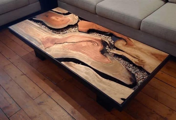 32 idées de meubles rustiques à faire avec du bois récupéré 28