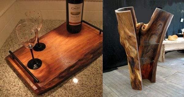32 idées de meubles rustiques à faire avec du bois récupéré 31