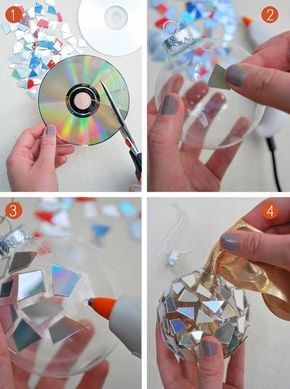 36 idées & tutos pour donner une nouvelle vie aux vieux CDs 2 36 idées & tutos pour donner une nouvelle vie aux vieux CDs 2
