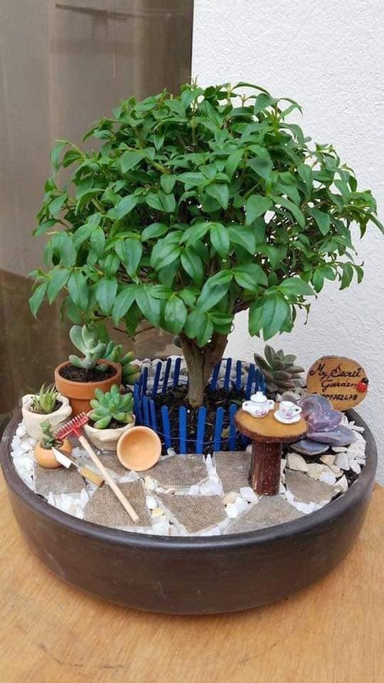 18 idées de décors à faire avec des pots cassés ou réutilisés 7