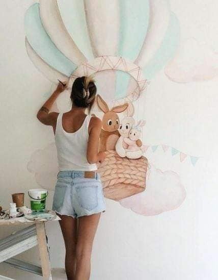 15 belles idées de peintures pour la chambre des petits 6 15 belles idées de peintures pour la chambre des petits 6