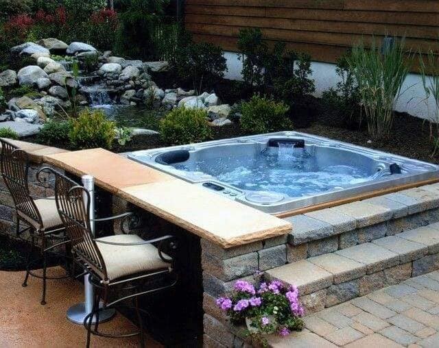 18 idées d'habillages pour spa & jacuzzi gonflable 5 18 idées d'habillages pour spa & jacuzzi gonflable 5