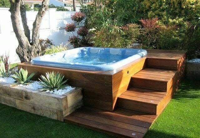 18 idées d'habillages pour spa & jacuzzi gonflable 9 18 idées d'habillages pour spa & jacuzzi gonflable 9