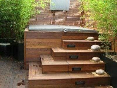 18 idées d'habillages pour spa & jacuzzi gonflable 11 18 idées d'habillages pour spa & jacuzzi gonflable 11