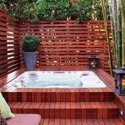 18 idées d'habillages pour spa & jacuzzi gonflable 12 18 idées d'habillages pour spa & jacuzzi gonflable 12