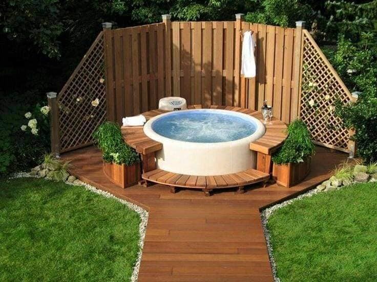 18 idées d'habillages pour spa & jacuzzi gonflable 14 18 idées d'habillages pour spa & jacuzzi gonflable 14