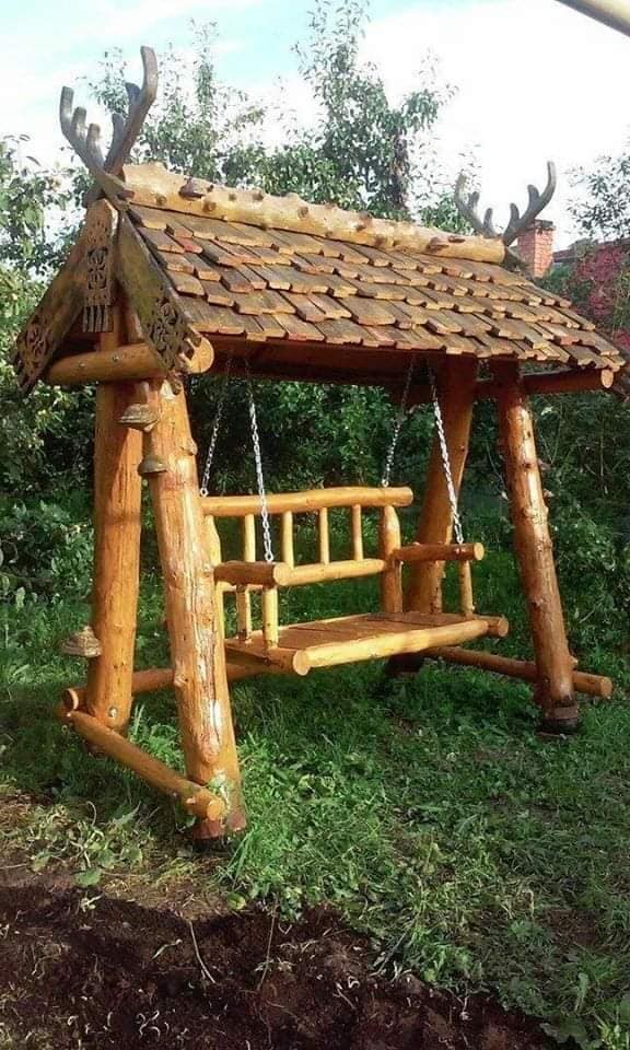 18 balançoires en bois à faire avec des troncs d'arbre 1 18 balançoires en bois à faire avec des troncs d'arbre 1