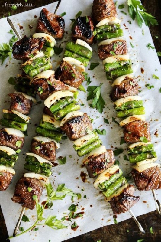 15 idées de brochettes et salade à faire lors d’un barbecue 1 15 idées de brochettes et salade à faire lors d’un barbecue 1