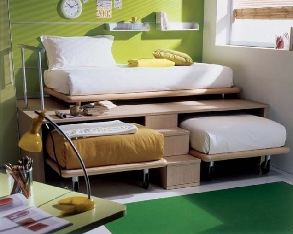 20 idées pour gagner facilement de la place dans une chambre 7 20 idées pour gagner facilement de la place dans une chambre 7