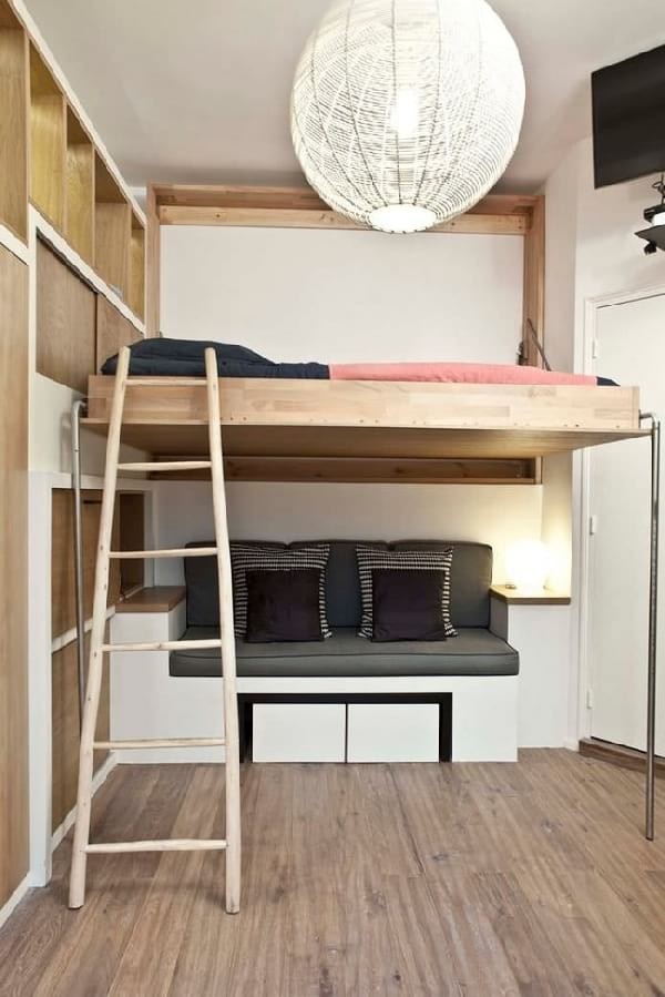 20 idées pour gagner facilement de la place dans une chambre 14 20 idées pour gagner facilement de la place dans une chambre 14