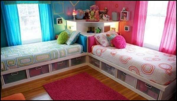 20 idées pour gagner facilement de la place dans une chambre 6 20 idées pour gagner facilement de la place dans une chambre 6