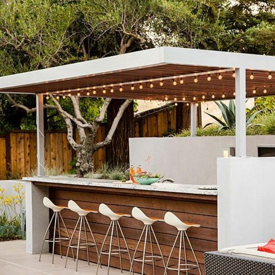 33 idées de bars de jardin pour rendre vos repas inoubliables 12 33 idées de bars de jardin pour rendre vos repas inoubliables 12