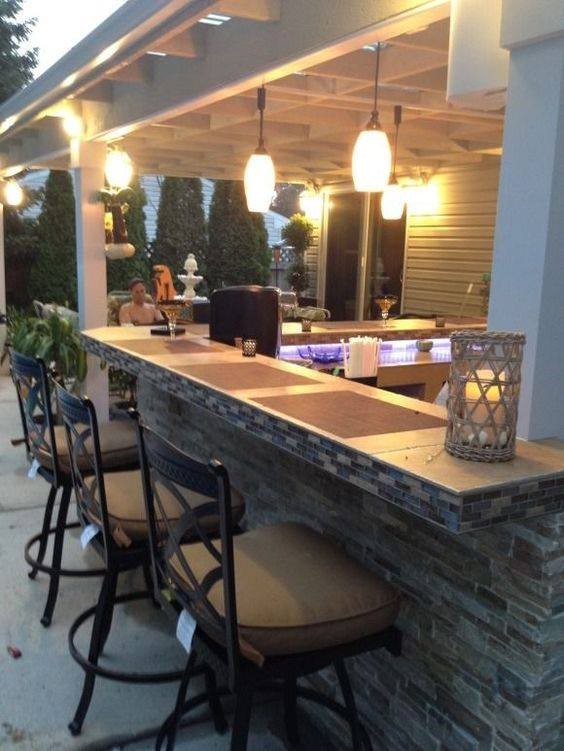 33 idées de bars de jardin pour rendre vos repas inoubliables 36 33 idées de bars de jardin pour rendre vos repas inoubliables 36