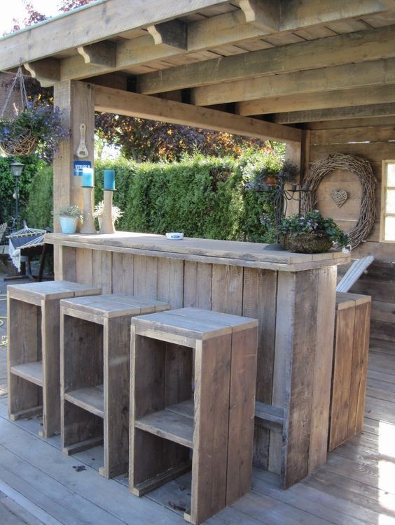 33 idées de bars de jardin pour rendre vos repas inoubliables 1 33 idées de bars de jardin pour rendre vos repas inoubliables 1