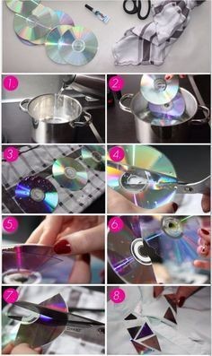 36 idées & tutos pour donner une nouvelle vie aux vieux CDs 32 36 idées & tutos pour donner une nouvelle vie aux vieux CDs 32