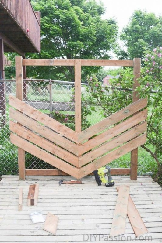 25 brises-vue en bois à refaire avec des palettes 2 25 brises-vue en bois à refaire avec des palettes 2