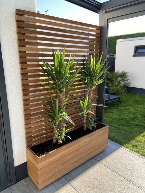 25 brises-vue en bois à refaire avec des palettes 15 25 brises-vue en bois à refaire avec des palettes 15