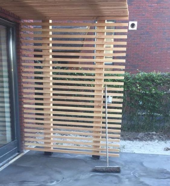 25 brises-vue en bois à refaire avec des palettes 19 25 brises-vue en bois à refaire avec des palettes 19