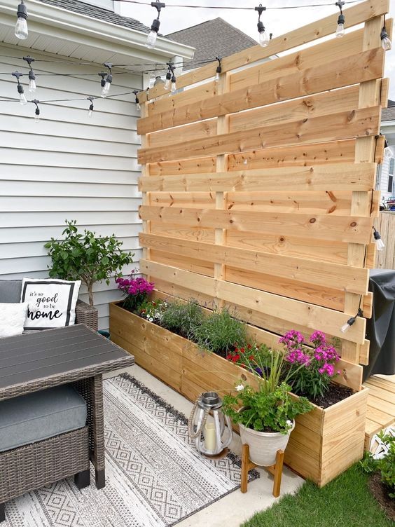 25 brises-vue en bois à refaire avec des palettes 23 25 brises-vue en bois à refaire avec des palettes 23