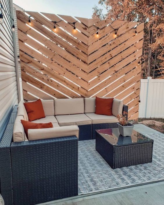 25 brises-vue en bois à refaire avec des palettes 6 25 brises-vue en bois à refaire avec des palettes 6