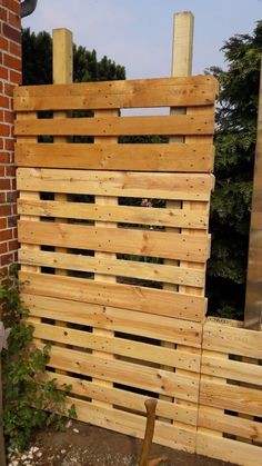 25 brises-vue en bois à refaire avec des palettes 9 25 brises-vue en bois à refaire avec des palettes 9
