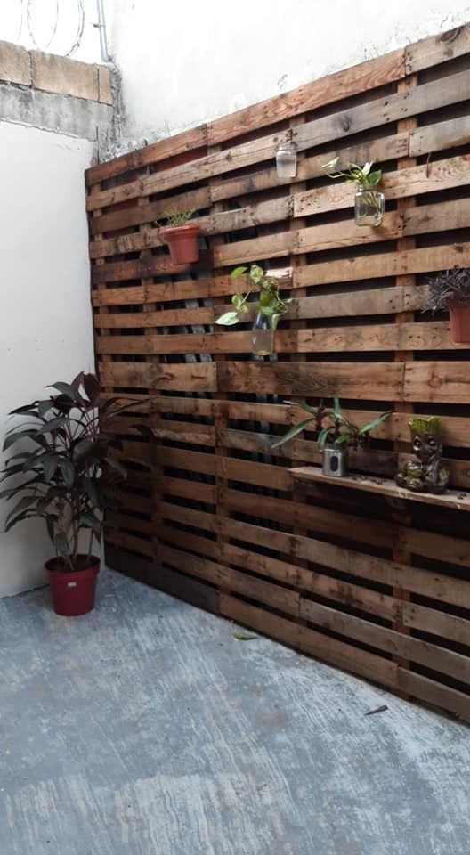 25 brises-vue en bois à refaire avec des palettes 10 25 brises-vue en bois à refaire avec des palettes 10