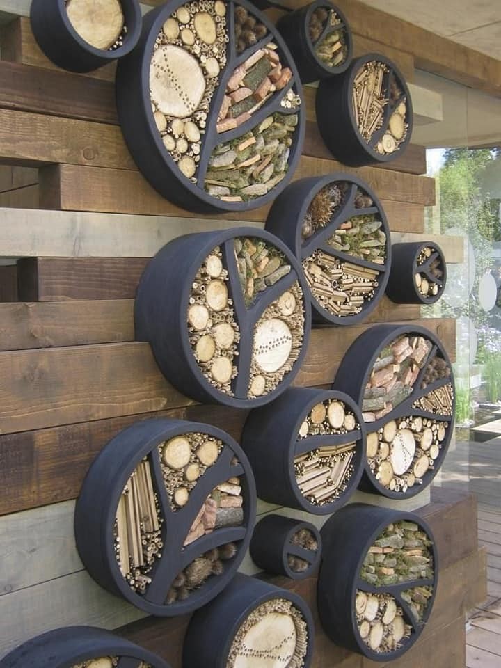 29 décorations de jardin spectaculaires en bois et pierres 4