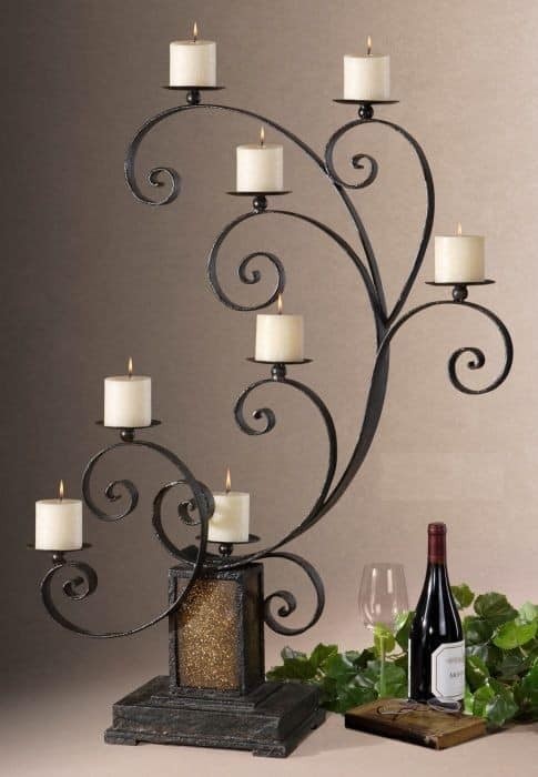 29 décorations murales à faire avec du fer forgé 5