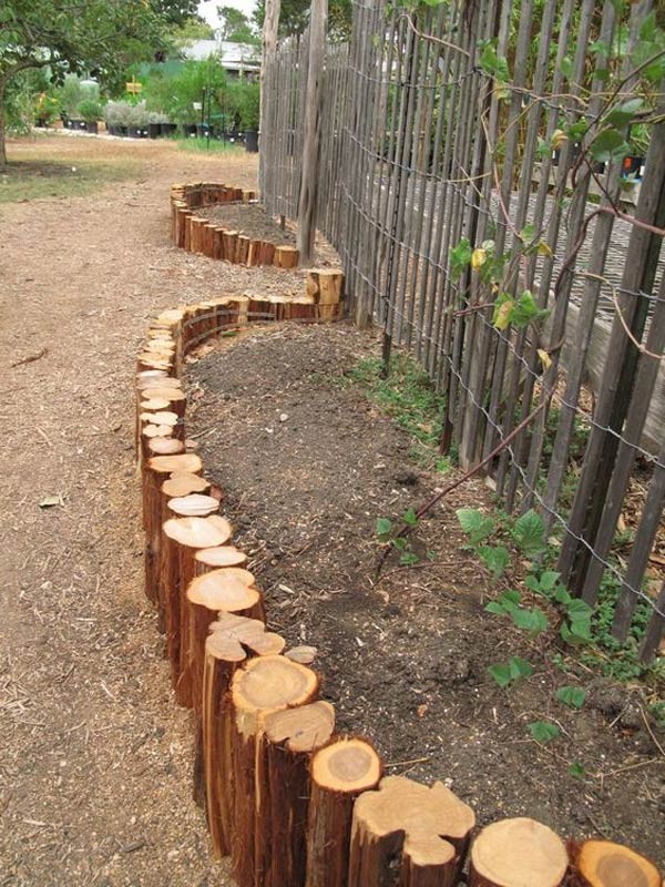 29 idées avec des bûches d'arbres à faire soi-même pour votre jardin 10