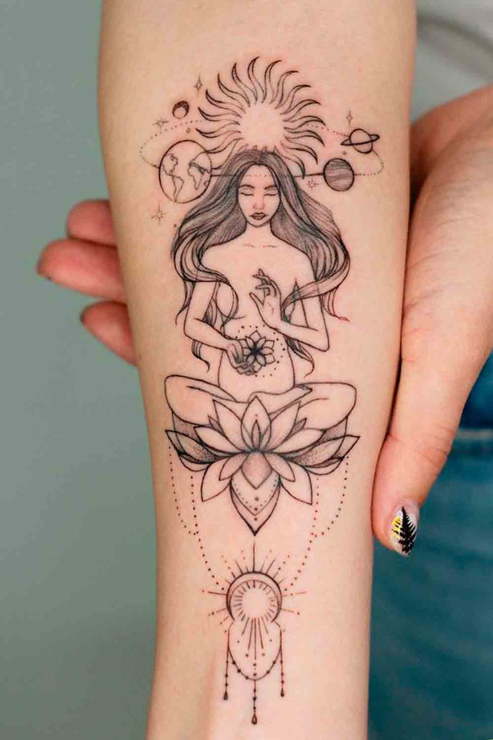 54 top idées de tatouages ???de bras féminins pour s'inspirer 30