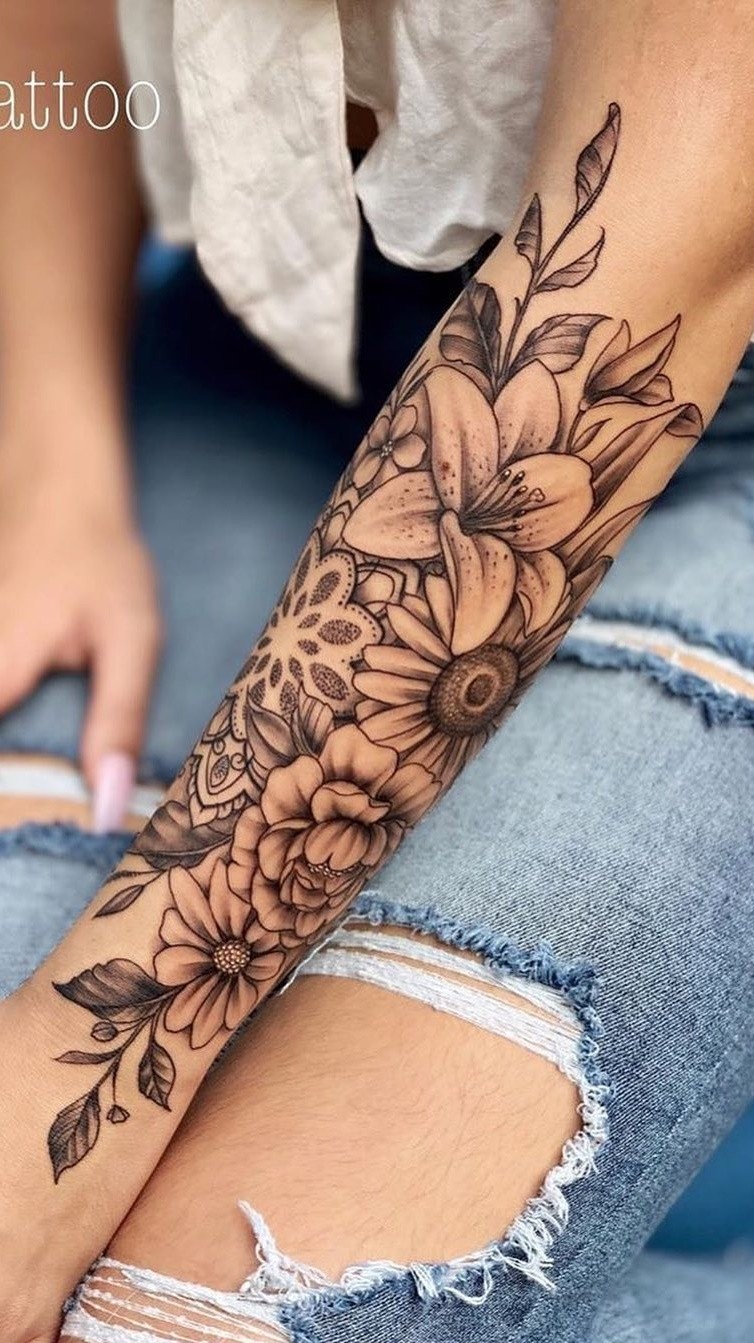 54 top idées de tatouages ???de bras féminins pour s'inspirer 49 54 top idées de tatouages ???de bras féminins pour s'inspirer 49