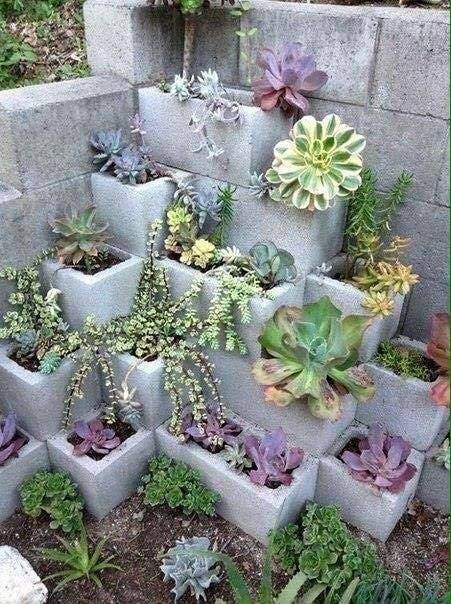 35 idées pour donner une nouvelle vie aux blocs en béton 21 35 idées pour donner une nouvelle vie aux blocs en béton 21