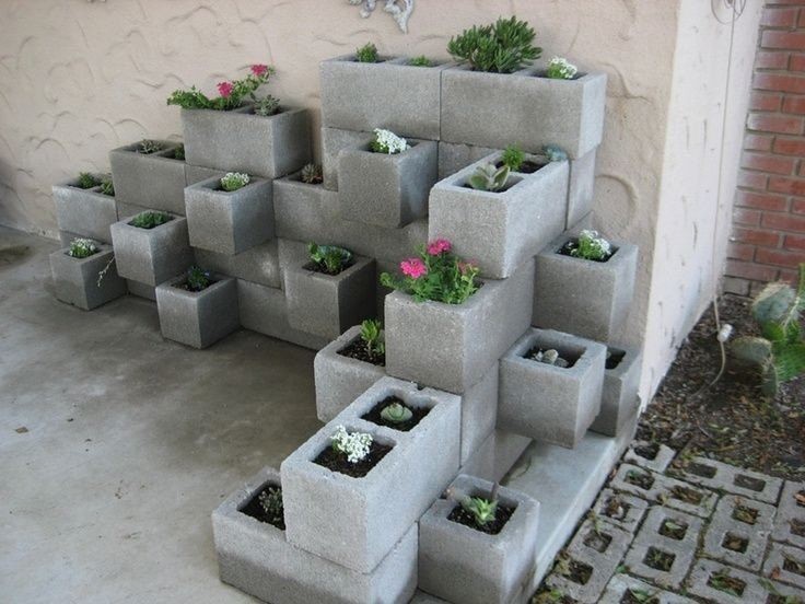 35 idées pour donner une nouvelle vie aux blocs en béton 27 35 idées pour donner une nouvelle vie aux blocs en béton 27