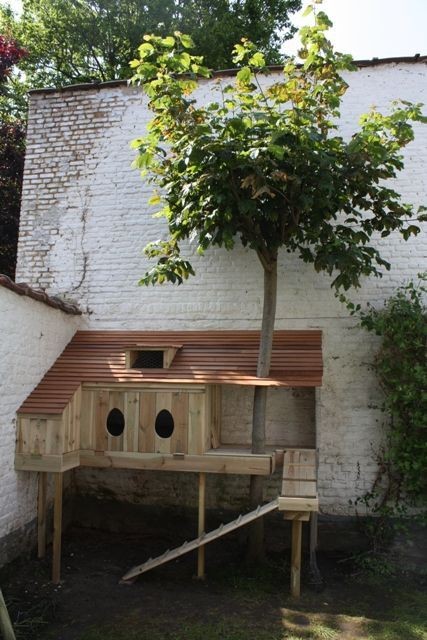 45 top idées de maisons de chat en plein air 37