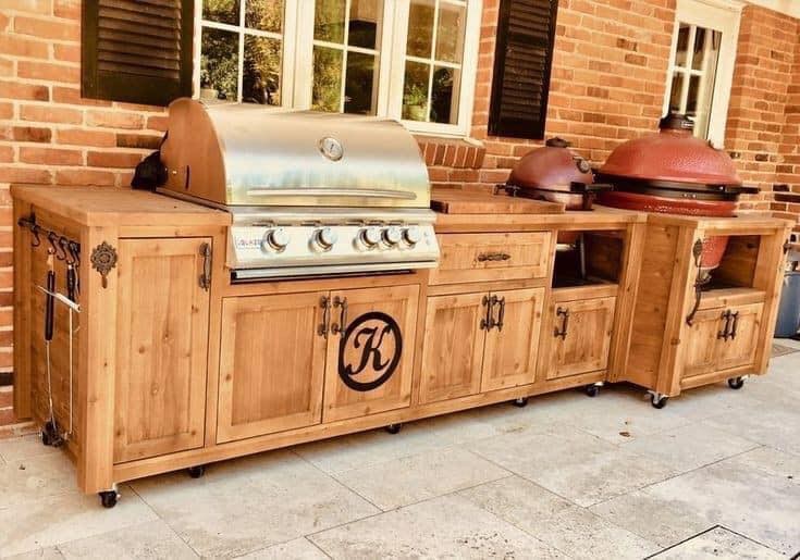 39 idées pour donner une touche différente à son BBQ avec du bois 7 39 idées pour donner une touche différente à son BBQ avec du bois 7