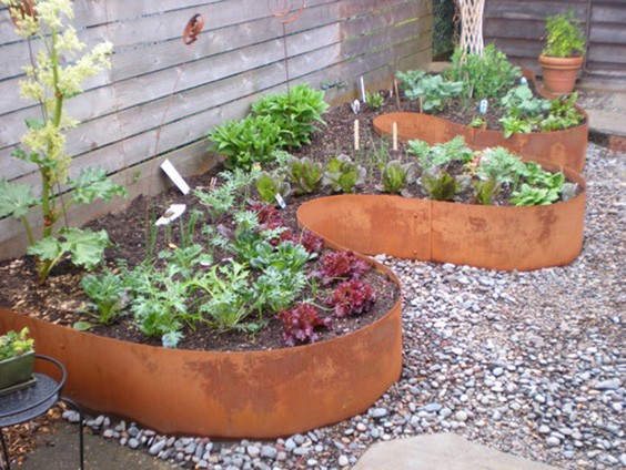 41 top idées de lits de jardin à faire soi-même 14