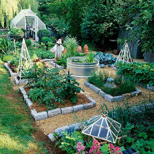 41 top idées de lits de jardin à faire soi-même 15