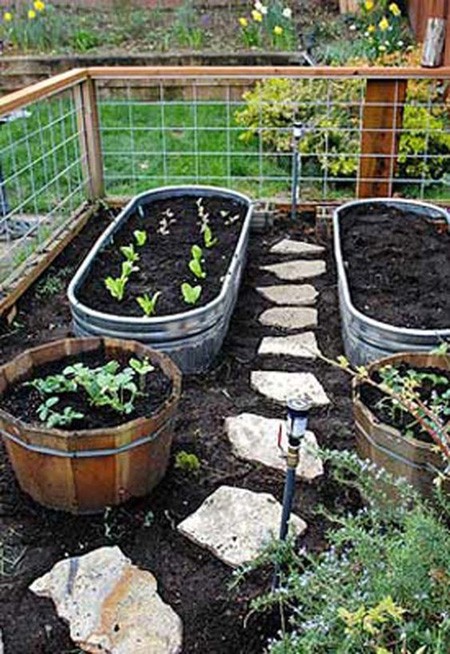 41 top idées de lits de jardin à faire soi-même 25