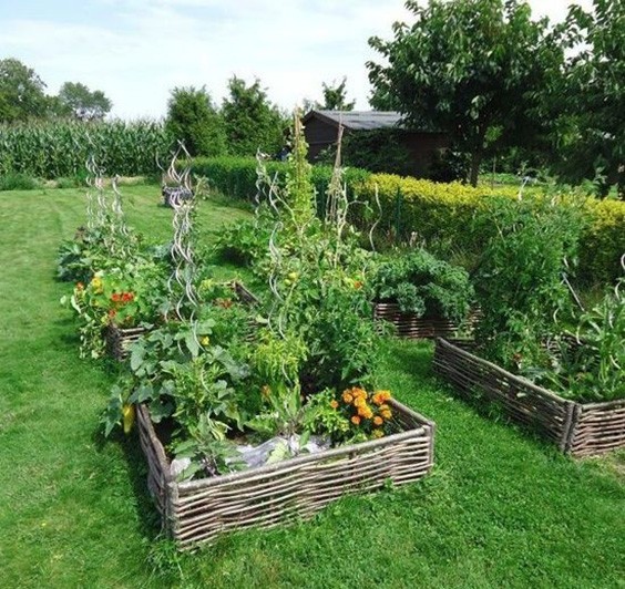 41 top idées de lits de jardin à faire soi-même 29