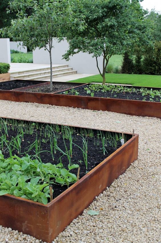41 top idées de lits de jardin à faire soi-même 32