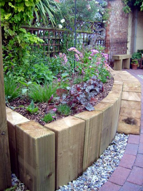 41 top idées de lits de jardin à faire soi-même 35