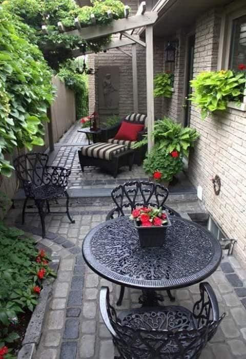 44 idées pour décorer les jardins et les petits jardins 14