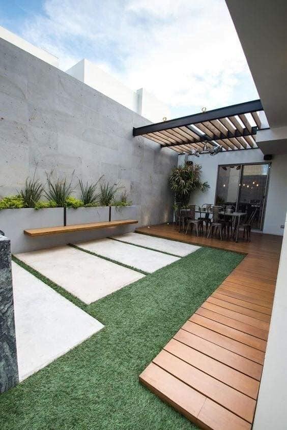 44 idées pour décorer les jardins et les petits jardins 16
