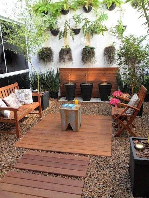 44 idées pour décorer les jardins et les petits jardins 8