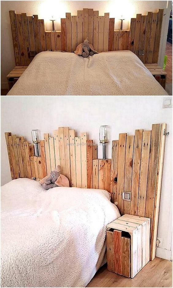 48 têtes de lit en bois à refaire avec des palettes 13