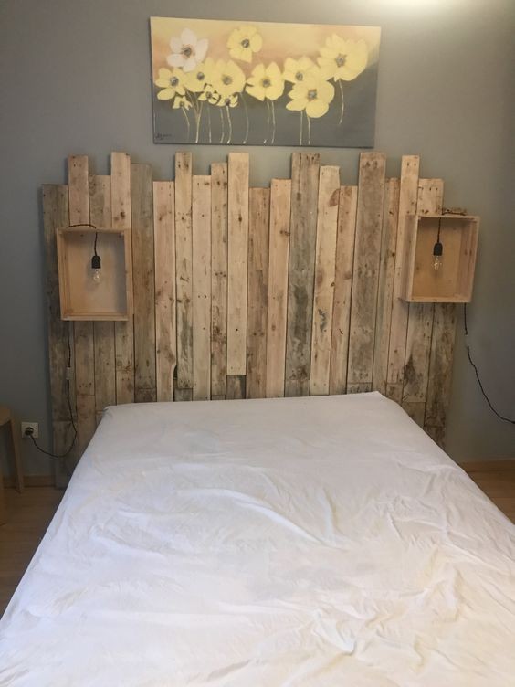 48 têtes de lit en bois à refaire avec des palettes 17