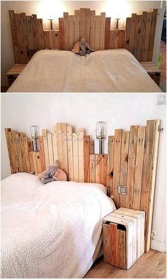 48 têtes de lit en bois à refaire avec des palettes 18