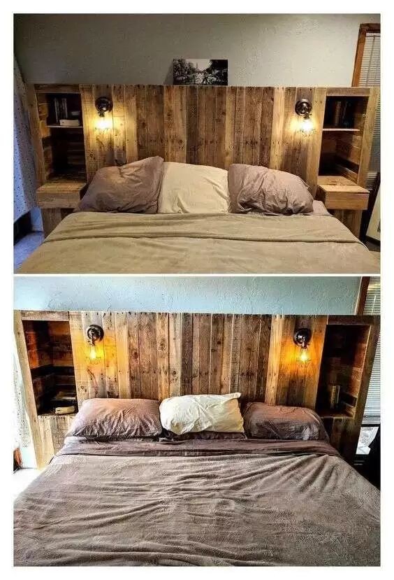 48 têtes de lit en bois à refaire avec des palettes 29