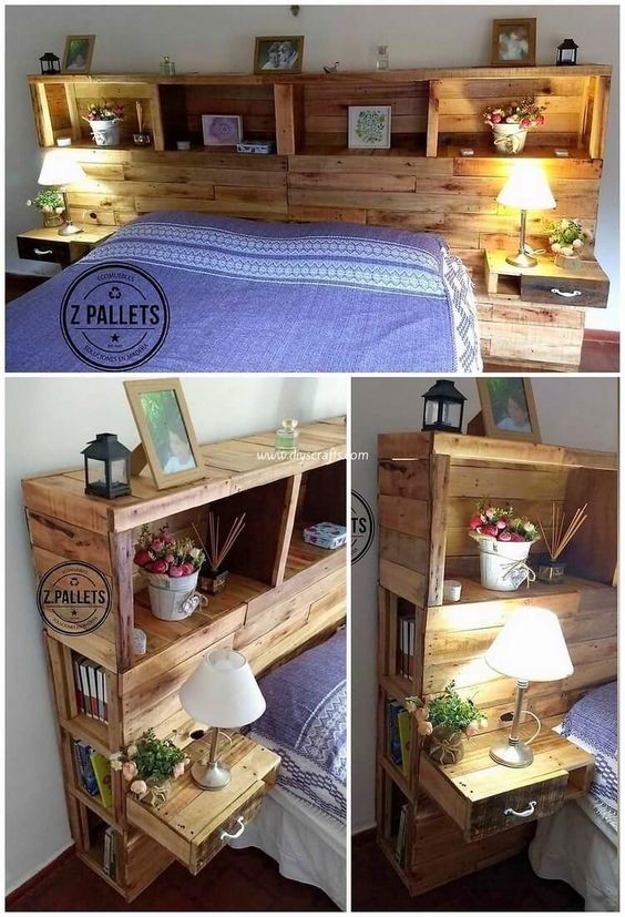 48 têtes de lit en bois à refaire avec des palettes 2