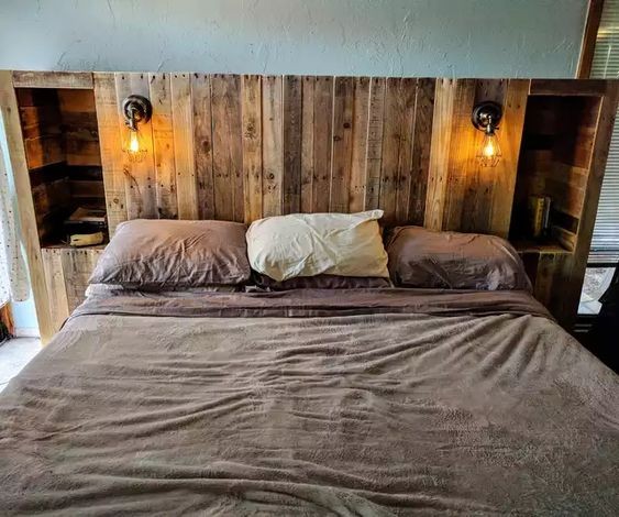48 têtes de lit en bois à refaire avec des palettes 31